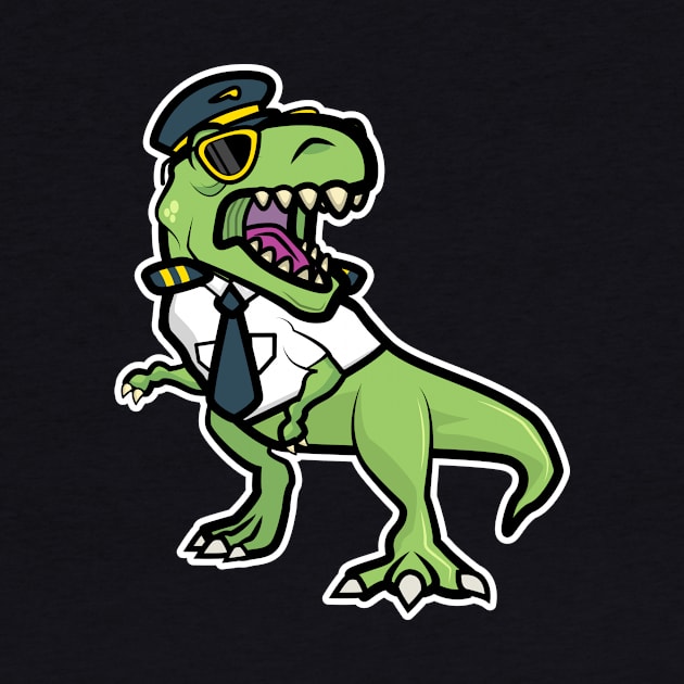 TRex Pilot by LetsBeginDesigns